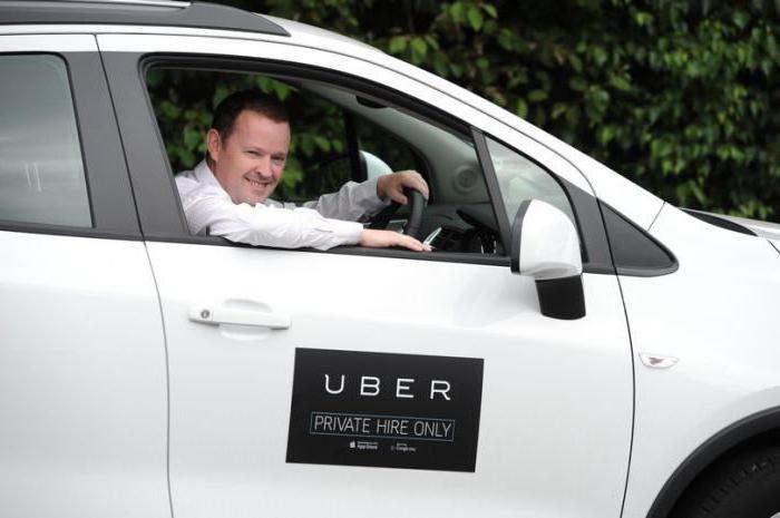 Taxi Uber: beoordelingen van chauffeurs, passagiers