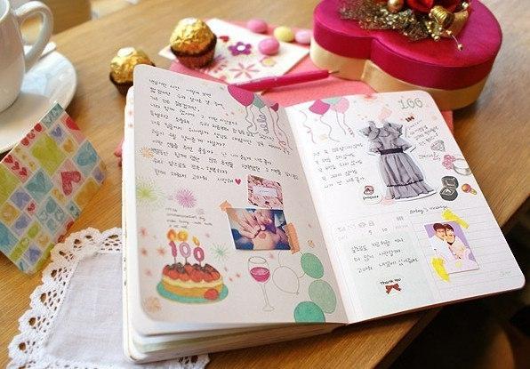 Een paar tips voor het maken van een dagboek voor meisjes
