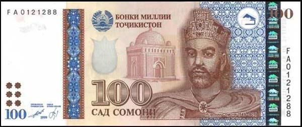 wat is de valuta in Tadzjikistan 