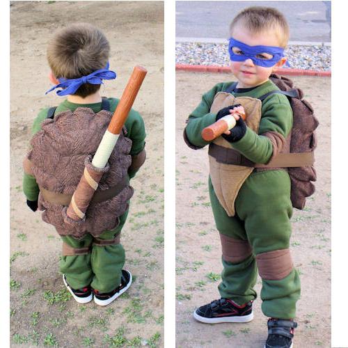 Het ninja-kostuum zal je zoon veranderen in een carnaval-superheld!