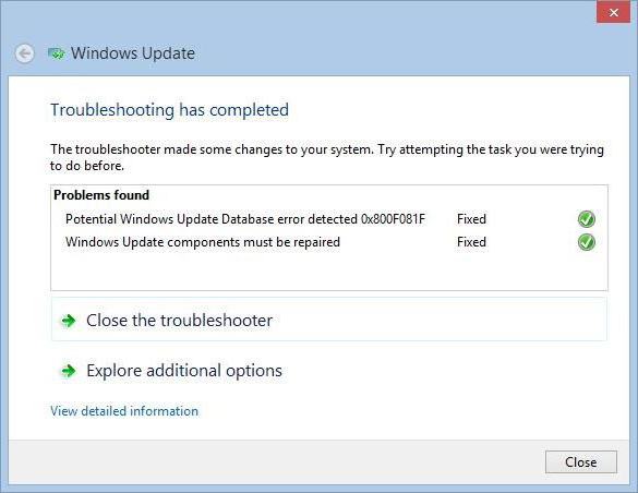 de update center windows 7 werkt niet